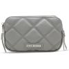 imageSteve Madden Daisy Quilted Double Zip CrossbodyLight Grey