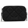 imageSteve Madden Daisyr Quilted Double Zip Crossbody with StonesBlack