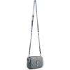 imageSteve Madden Daisyr Quilted Double Zip Crossbody with StonesDenim