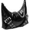 imageSteve Madden Graya Roller Buckle Shoulder BagBlack