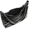 imageSteve Madden Graya Roller Buckle Shoulder BagBlack