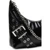 imageSteve Madden Graya Roller Buckle Shoulder BagBlack