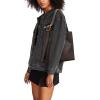 imageSteve Madden LACY Large Buckle Tote Chocolate
