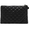 imageSteve Madden Maxine Quilted Double Zip WristletBlack