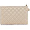 imageSteve Madden Maxine Quilted Double Zip WristletSand