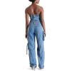 imageSteve Madden Womens Apparel Duo JumpsuitBlue
