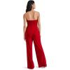 imageSteve Madden Womens Apparel Swanilda JumpsuitRed Velvet
