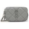 imageSteve Madden Daisy Quilted Double Zip CrossbodyLight Grey