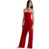 imageSteve Madden Womens Apparel Swanilda JumpsuitRed Velvet