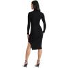 imageSteve Madden Womens Apparel Maja Sweater DressBlack