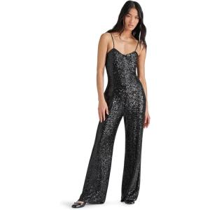 imageSteve Madden Womens Apparel Glitterine JumpsuitBlack