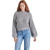 imageSteve Madden Womens Apparel Martina SweaterHeather Grey