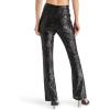 imageSteve Madden Womens Citrine Sequin PantBlack
