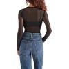 imageSteve Madden womens Azure BodysuitBlack