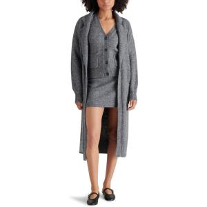 imageSteve Madden Womens Apparel Marl CardiganGrey