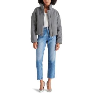 imageSteve Madden Womens Apparel Polar JacketSilver