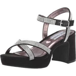 imageSteve Madden UnisexChild Classy Heeled SandalBlack
