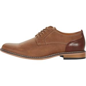 imageSteve Madden Ajapp Oxford Shoes for Men  ManMade Upper with LaceUp Vamp Round Toe Design and Durable OutsoleCognac