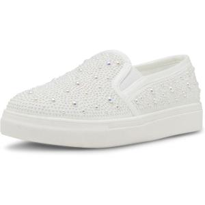 imageSteve Madden Girls Brin Slip onWhite
