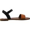 imageSteve Madden Womens Donddi SandalBlackTan Leather