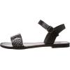 imageSteve Madden Womens Donddi SandalBlackWhite