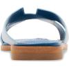 imageSteve Madden Womens Hadyn SandalBlue Suede