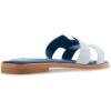 imageSteve Madden Womens Hadyn SandalBlue Suede