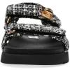 imageSteve Madden Womens Mona SandalBlackWhite Multi