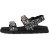 imageSteve Madden Womens Mona SandalBlackWhite Multi