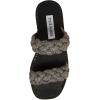 imageSteve Madden Womens Newbie Flat SandalBlack