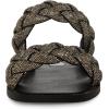 imageSteve Madden Womens Newbie Flat SandalBlack