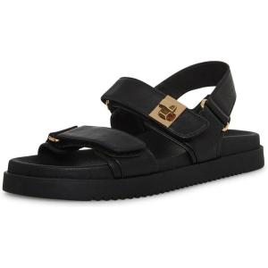 imageSteve Madden Womens Mona SandalBlack Leather