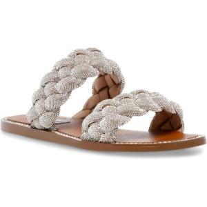 imageSteve Madden Womens Newbie Flat SandalRhinestone