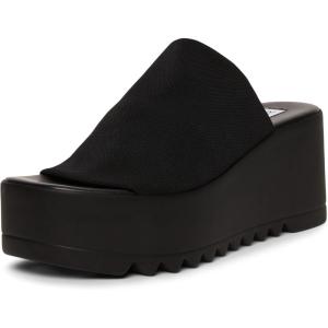 imageSteve Madden Womens Slinky30 Wedge SandalBlack