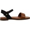 imageSteve Madden Womens Dina Flat SandalBlackTan