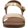 imageSteve Madden Womens Dina Flat SandalGold Leather
