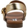 imageSteve Madden Womens Dina Flat SandalGold Leather