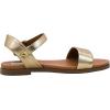 imageSteve Madden Womens Dina Flat SandalGold Leather