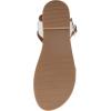 imageSteve Madden Womens Dina Flat SandalWhite Leather