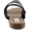 imageSteve Madden Womens Dual Flat SandalBlack Leather