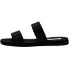 imageSteve Madden Womens Dual Flat SandalBlackBlack