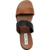 imageSteve Madden Womens Dual Flat SandalBlackTan