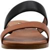 imageSteve Madden Womens Dual Flat SandalBlackTan