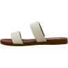 imageSteve Madden Womens Dual Flat SandalBone