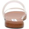 imageSteve Madden Womens Dual Flat SandalClear