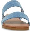 imageSteve Madden Womens Dual Flat SandalDenim