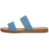imageSteve Madden Womens Dual Flat SandalDenim
