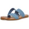 imageSteve Madden Womens Dual Flat SandalDenim