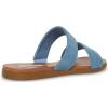 imageSteve Madden Womens Dual Flat SandalDenim