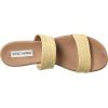 imageSteve Madden Womens Dual Flat SandalNatural Raffia